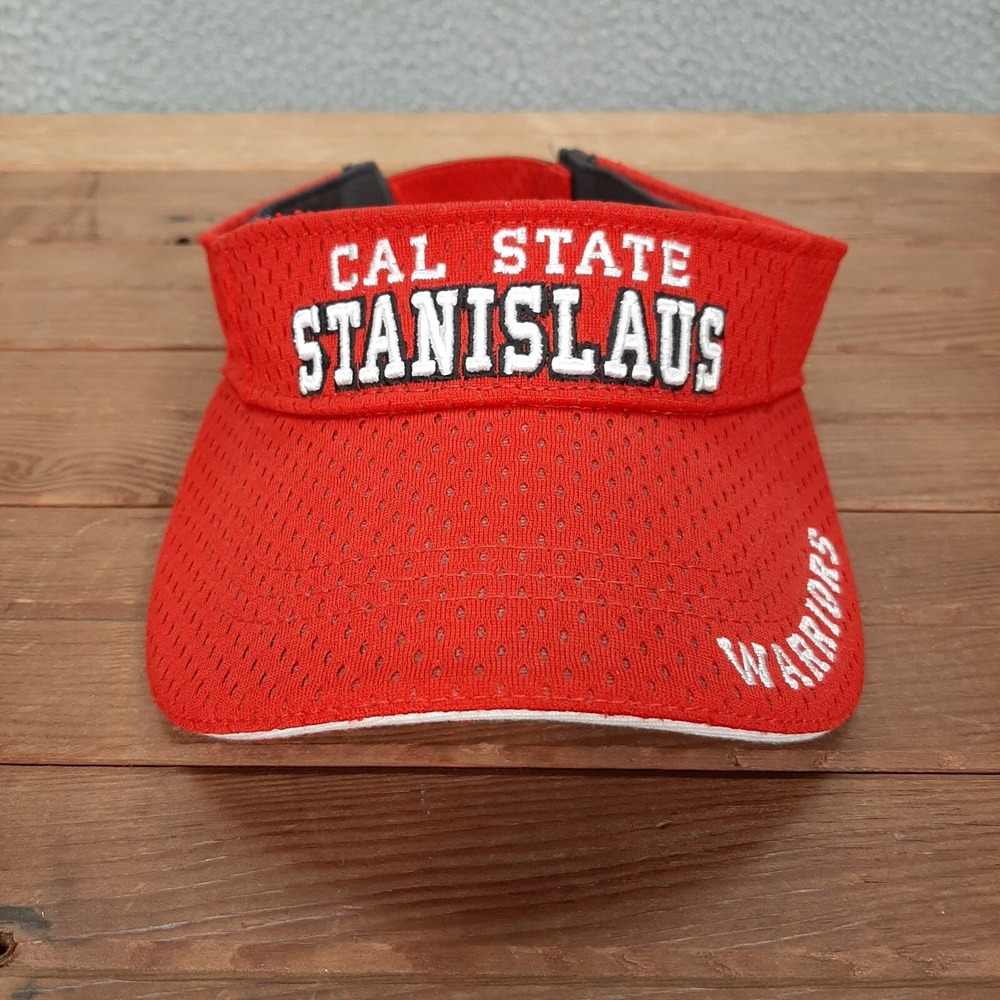 Cal State Stanislaus Warriors Visor Adult Strap Back CSU NCAA College Sports